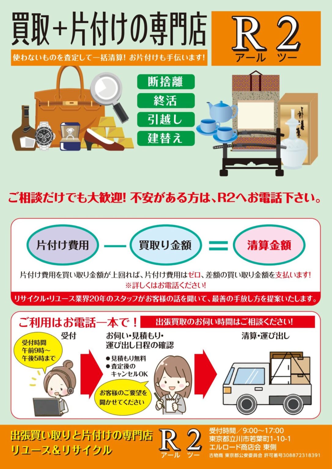 R2のチラシ
